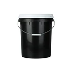 Bucket Bucket Special Price Lightweight 20L China Black Large Food Plastic Bucket