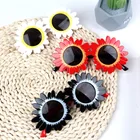 Sunflower Wholesale Children Sunglasses Flower Sunglasses New Sunflower Glasses Boys And Girls Sunglasses