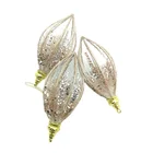 Holiday 3D Golden Metal Hanging Polygonal Stars For Hotels Parties Holiday Shops Decoration