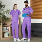 Medical Stretch Hot Sales Cheap Price Hospital Spandex Nurse Medical Stretch Uniforms Scrubs Nursing