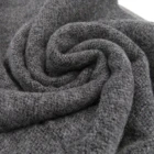 Woven Scarf Soft Wholesale Woven Customized Fringed Scarf Acrylic Luxury Winter Soft Grey For Men