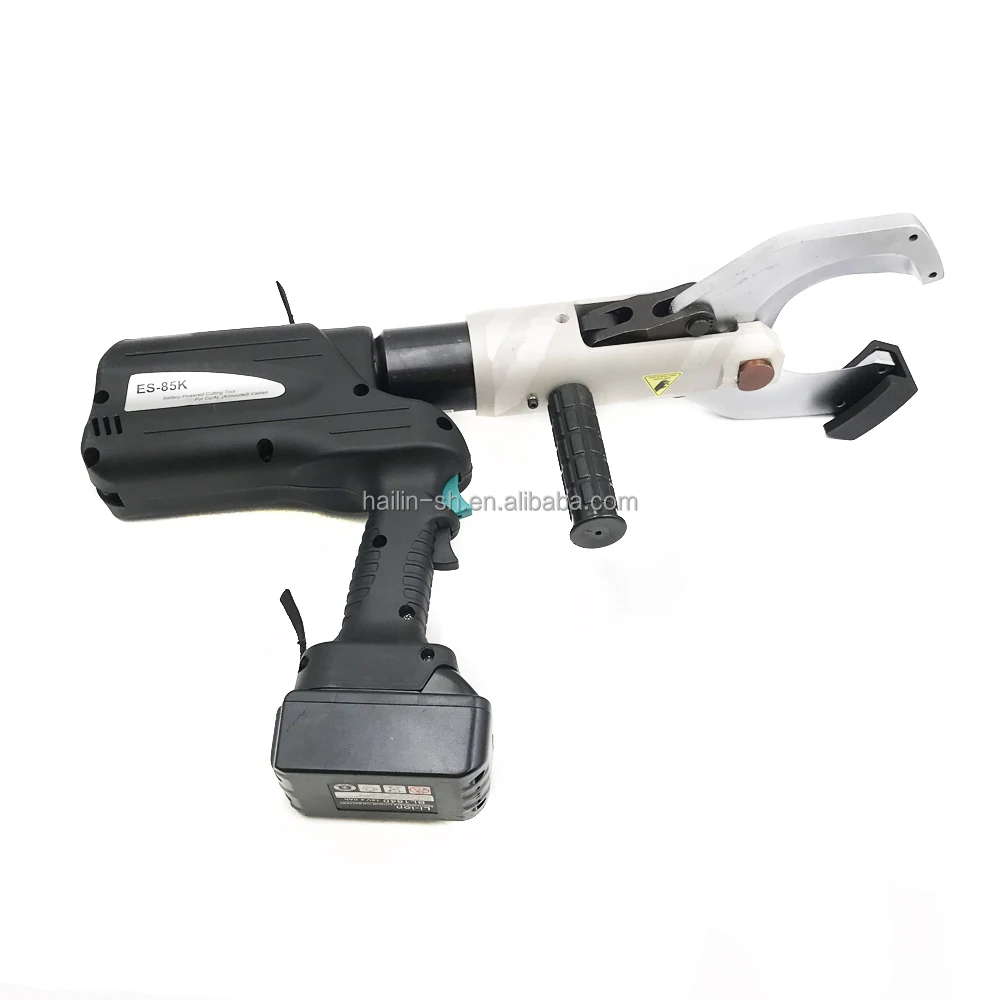 Máy Cắt Cáp Hạng Nặng 30Mm 60Mm ES-85K Chạy Bằng Pin Thủy Lực