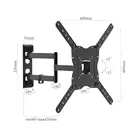 Tv Bracket Tv China Factory Wholesale Articulating Tv Mount Fixed And Full Motion Lcd Tv Mount Wall Bracket