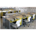Dental Lab Equipment Workstation Dental Work Training Bench With Phantom