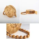 Bag Ins Hot-selling Handbag Handmade Hollow Bamboo Handbag Special Design Bag European Style