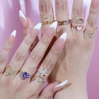 Jewelry Wholesale Adjustable Ring Rings Hawaiian Jewelry Wholesale Adjustable Statement Diamond Butterfly Ring For Women