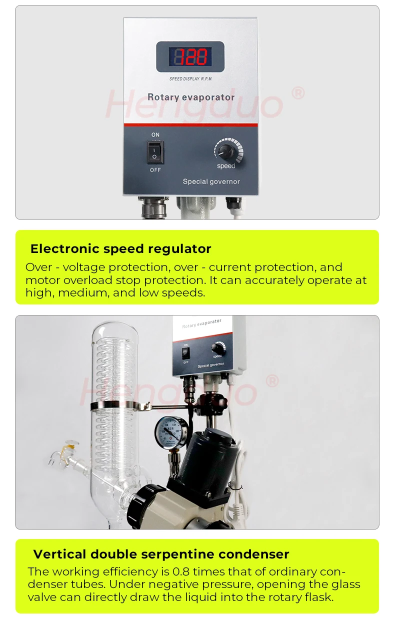 Oil Dual-purpose Rotary Evaporator, 20L, 110V240V220V380V - detail 22