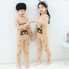 Boys Children's Set Factory Wholesale New Boutique Boys And Girls Pure Cotton Pajamas Children's Cartoon Sleepwear Set
