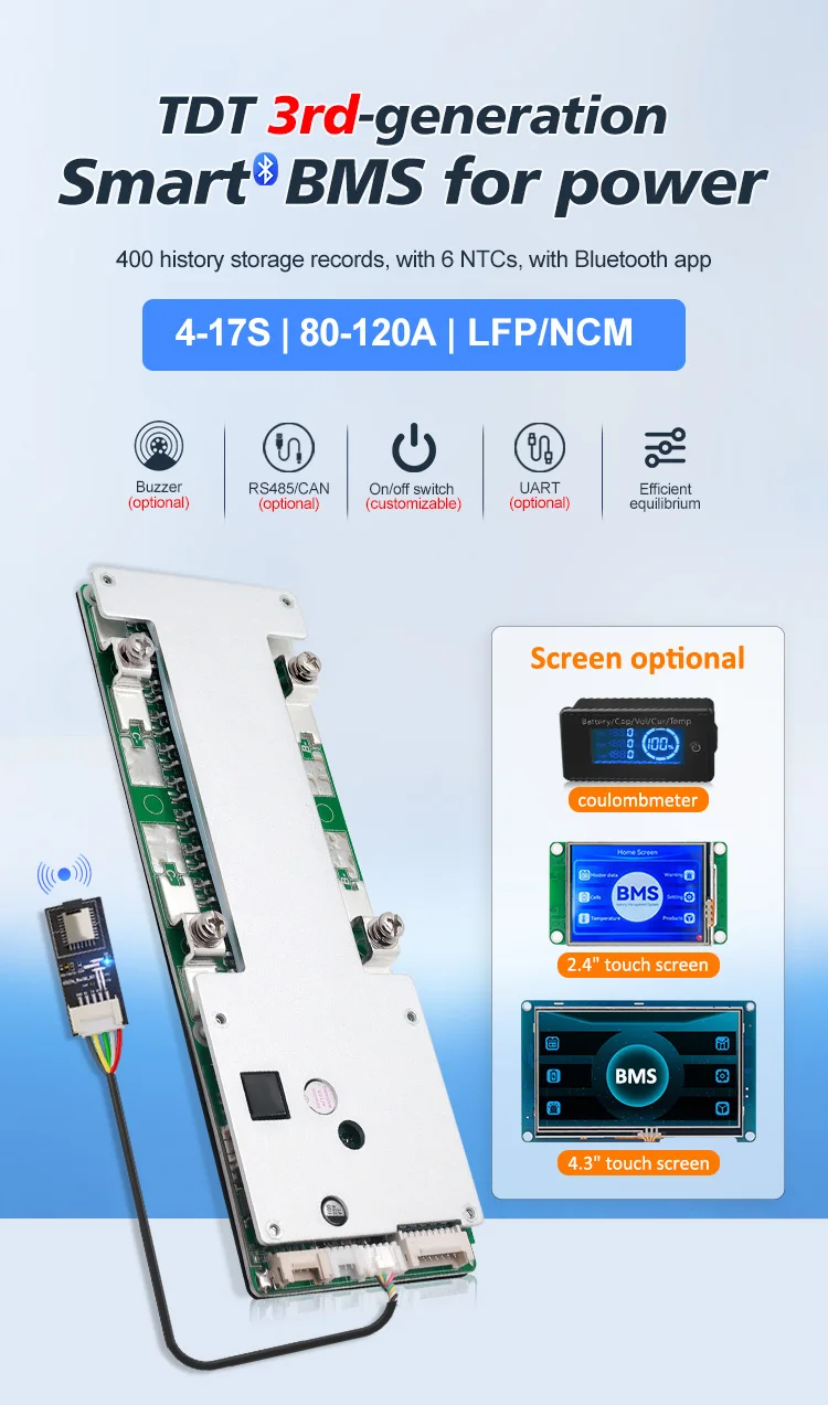 Smart Tdt Bms Battery Management System Bt Lifepo Sodium Ion S S S