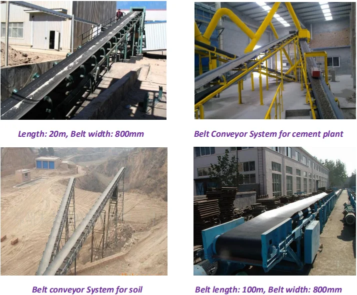 rubber belt conveyor