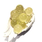Citrine Jewelry Hot Sale Citrine Gemstone Processing Citrine Sphere Beads For Jewelry Making Crystal