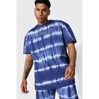 Sweat Suit Wholesale Mens Custom Gym Shorts Sweat Suit Mens Cotton Joggers Oversized Tie Dye T-shirt And Shorts Set