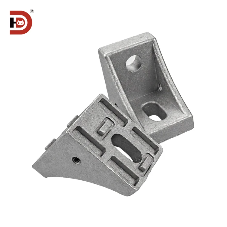 2020/030/4040 Die Cast Aluminum Corner Code Acrylic Board Fastening Connector Panel Installation Bracket Accessories details