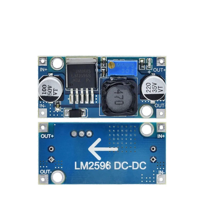 Lm2596s Dc Dc Buck Converter Vehicle Stabilizers Step Down Power Supply