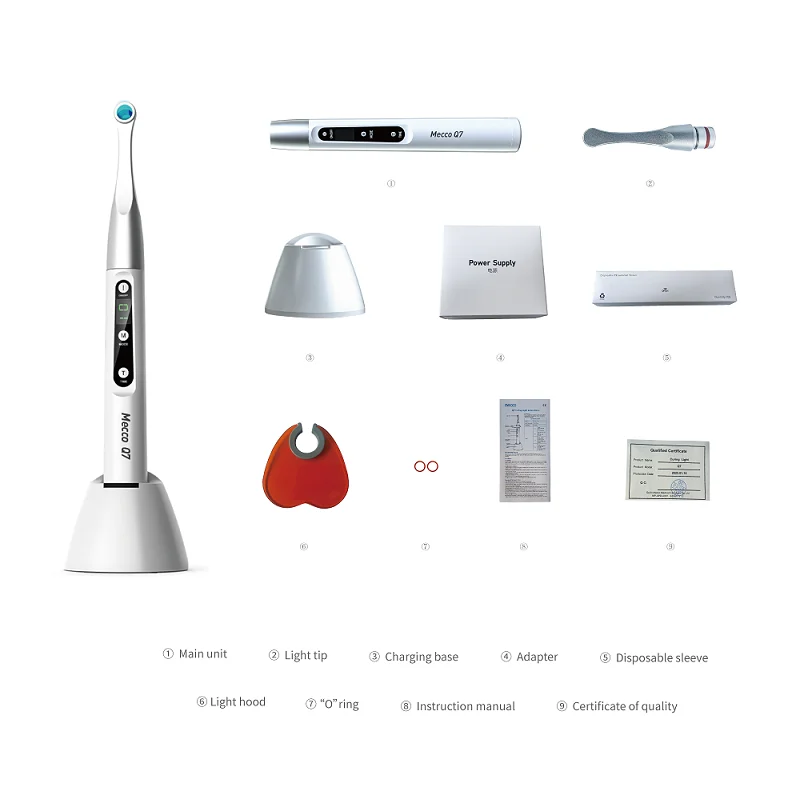 High Quality Dental Cordless Curing Light 1 Second Led Light Cure Lamp