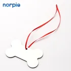 Ornaments Ornament Sublimation New Personalized Sublimation MDF Double-sided Bone Christmas Ornaments