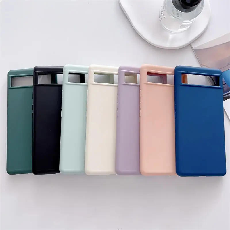 product laudtec ultra slim soft matte tpu liquid silicone mobile phone case for google pixel 10 9 9 pro 8 7 6 5 8pro 7a 6a 5a pro xi-4