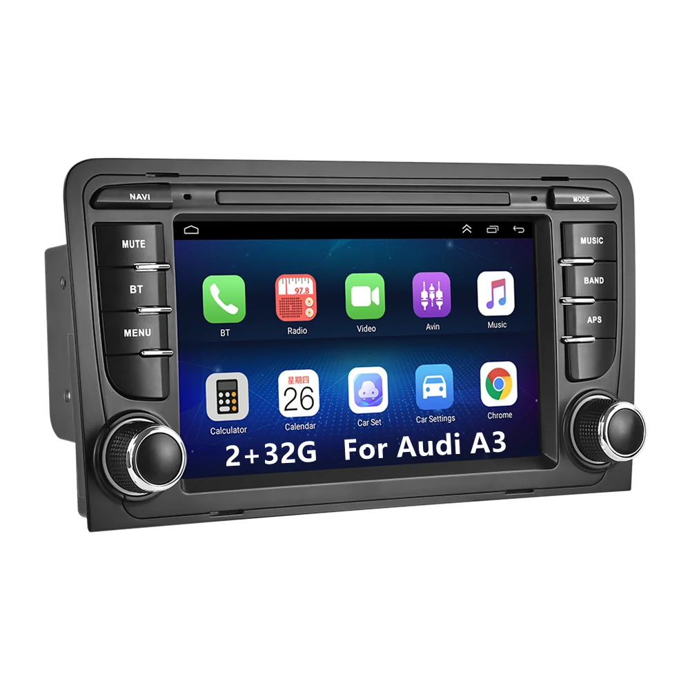 gebruik Vaderlijk ZuidAmerika Camecho 2+32g Stereos 7'' Android Radio Car Autoradio Wireless Carplay Gps  Bt Radio Fm Video For Audi A3 8p/s3 8p/rs3 Sportback - Buy Dropshipping  With Touch Screen Car Radio Android Wireless Carplay