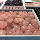 Heart Rose Quartz Hearts Rose Wholesale Natural Heart Crystal Rose Quartz Hearts Small Crystal Heart