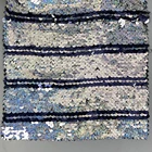 Satin Wholesale Good Quality Sequin Fashion Dresses Satin 100%Top Polyester Mesh Embroidered Fabric