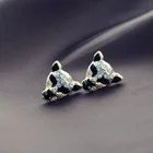 Stud Earrings Earrings European And American Sexy Panther Head Stud Earrings