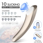 Sex S-HANDE 9 Vibration Waterproof Silicone Clitoris Pussy Nipple Breast Stimulator Sucker Sucking Vibrator Sex Toys Women
