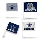 Nfl Customized Polyester Printed NFL Dallas Cowboys Car Flags