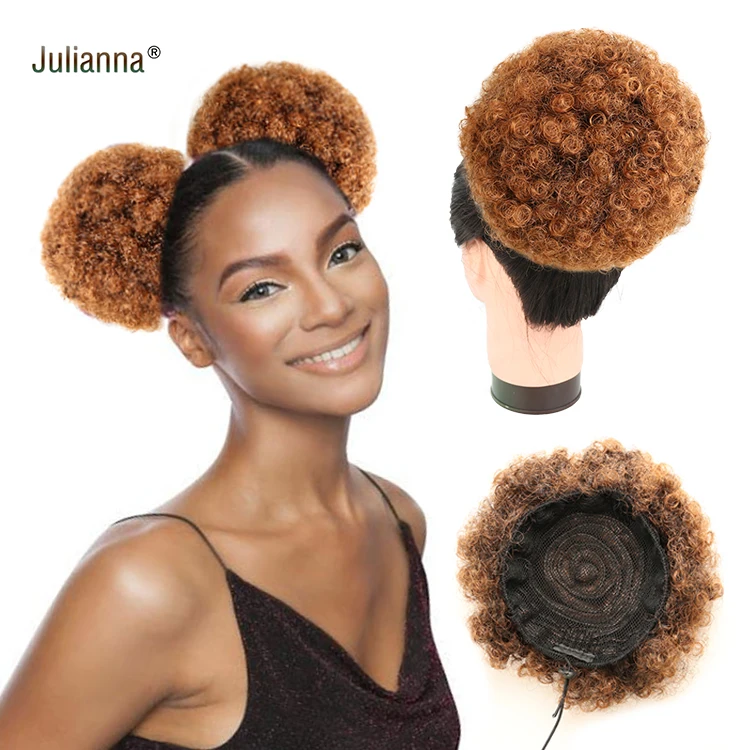 Wholesale Synthetic Hair Chignon Afro Puff Natural Hair Bun Extensions  Ponytail Comb Clip In Hair Bun - Buy Synthetic Hair Chignon,Hair Bun,Comb  Clip In Hair Bun Product on 