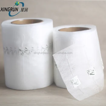 Custom Biodegradable PA Nylon PLA Corn Fiber Packaging Roll Disposable Heat Seal Empty Pyramids Tea Brew Filter Bags