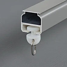 High Quality Modern Curtain Motor Ceiling Mounted Curtain Track For Family Use