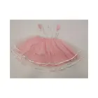 Girl Dresses New Listing O-Neck Flower Sleeve Net Yarn Polyester Cotton Baby Girl Princess Dresses
