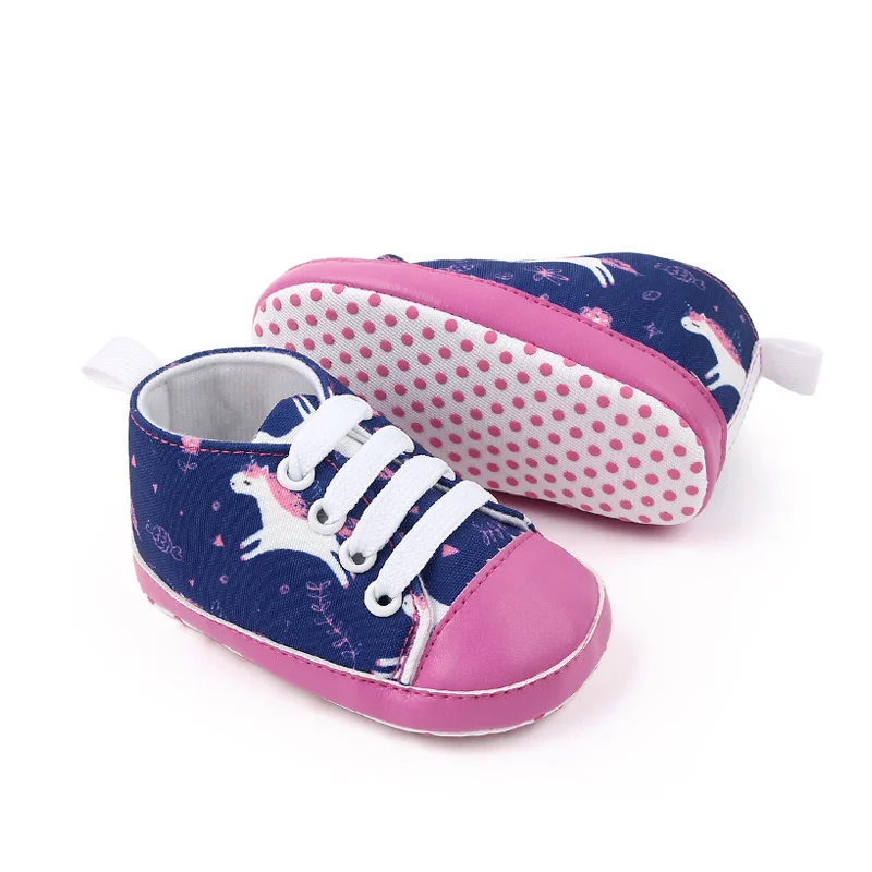 Hot selling high quality cheap canvas baby toddler newborn infant shoes sneakers unisex supplier