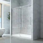 Frameless Interior Glass Shower Door Shower Door Hardware Sliding Shower Door