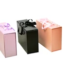 Alca Luxury Cardboard Caixas Papelao Folding Boxes Caixa Com Alca Custom Logo Gift Packaging Boxes Cajas Dia De La Madre