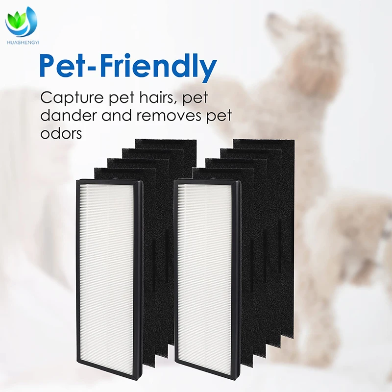 product factory custom replacement true air purifier filter nea f1 and activated carbon filter nea c1 for eureka nea120 air purifier-1