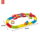 Trains Set Model Plastic Trains Track Toys Set Station Bridge Accessories Railway Model Educational Toy
