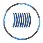 Hula Hoops Custom Foam Plastic Fitness Massage Thin Waist And Abdomen Removable 8-section Hula Hoops