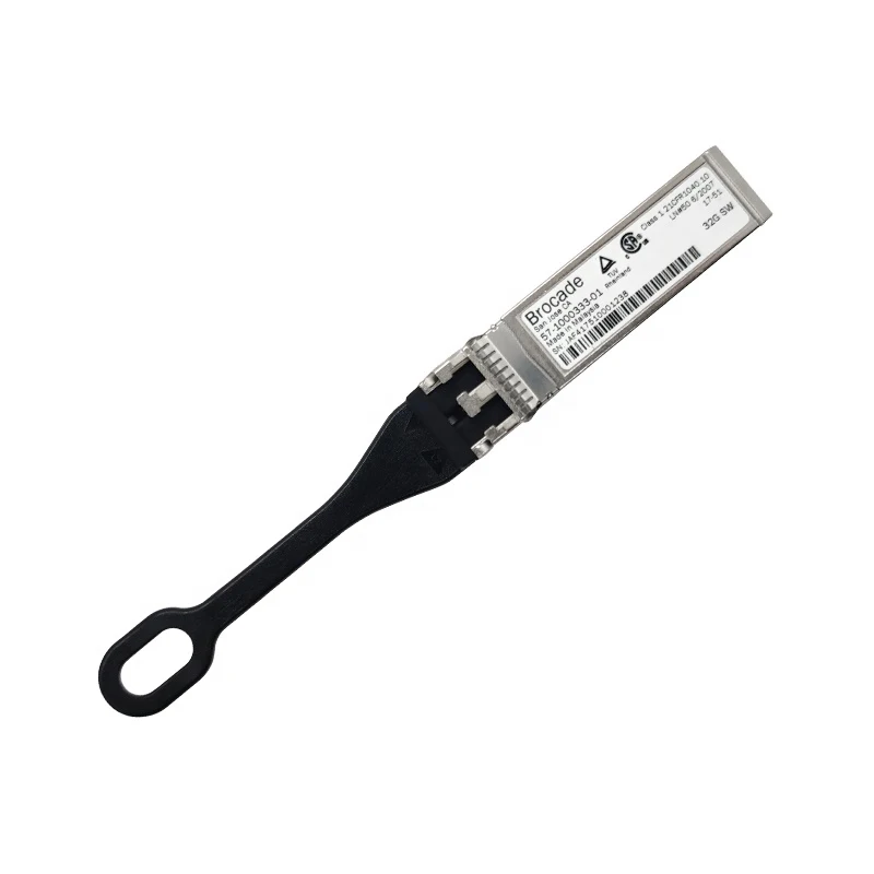 32G Brocade Transceiver FC 850nm 100m Multi Mode Fiber Optic Transceiver For Storage Networks