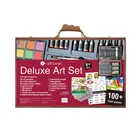 Set Drawing Deluxe Rainbow Wooden Art Set Full Colors Professional Drawing Art Set