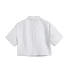 Ladies T-shirts Wholesale Fashionable Ladies #39 T-shirts With Embroidered Summer Short Sleeve Ladies