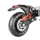 High Quality 48V 10A Fast 3 Speeds 60km/h 11 Inch Fat Tire Powerful 1200W Electric Scooter Dual Motor