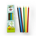 Wholesale Promotional Personalized Color Crayon Colored Pencils Supply Pencil Color Wooden For Kids