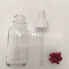 Bottle 30ml50ml100ml Boston Round Glass Bottle With Dropper ZB1498