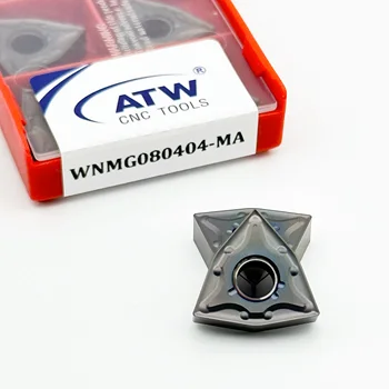 Hot Sale  inserts Nano PVD Coating carbide turning inserts WNMG080404/08/12-MA  CNC Turning Tool Lathe Cutter Tools