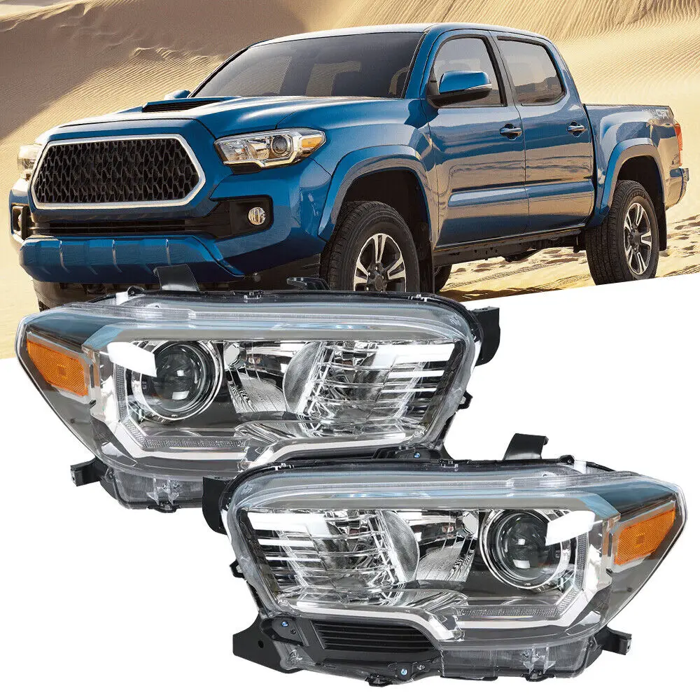 prodotto saivis ricambi auto carrozzeria fari alogeni a led fari per toyota tacoma 2016 2017 2018 2019-36