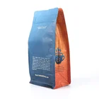 Aluminum Bags Bag Aluminium Packing Bag Aluminum Matte Coffee Bags Front Zipper Bag Eight-side Sealing Packaging Bag