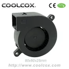 Fan CoolCox 6025 Small Blower Fan 60x60x25mm Blower Fan Turbo Fan 5V/12V/24V DC Centrifugal Fan Bidet Fan