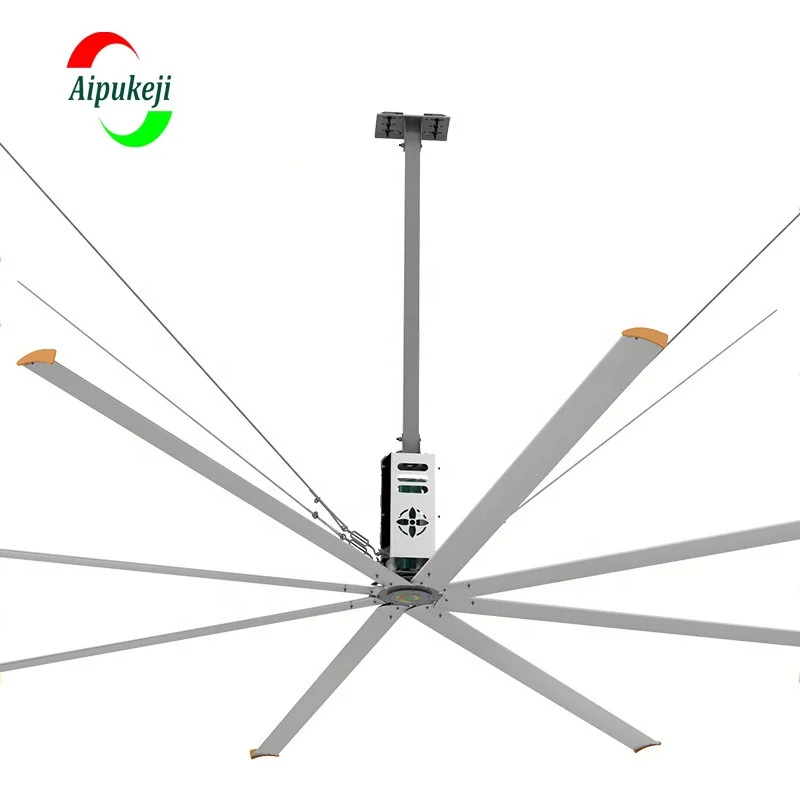Ceiling Fan, 6.1m, HVLS, 1.5kW, Aluminum - detail 10