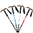 Stick Sticks Telescopic Foldable Competition Telescopic Stick Cane Trekking Poles Nordic Walking Sticks Carbon