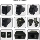 Usb Best Convenient Double Side Plug Quick USB QC 3.0 Fast Charger Dual Port For Toyota
